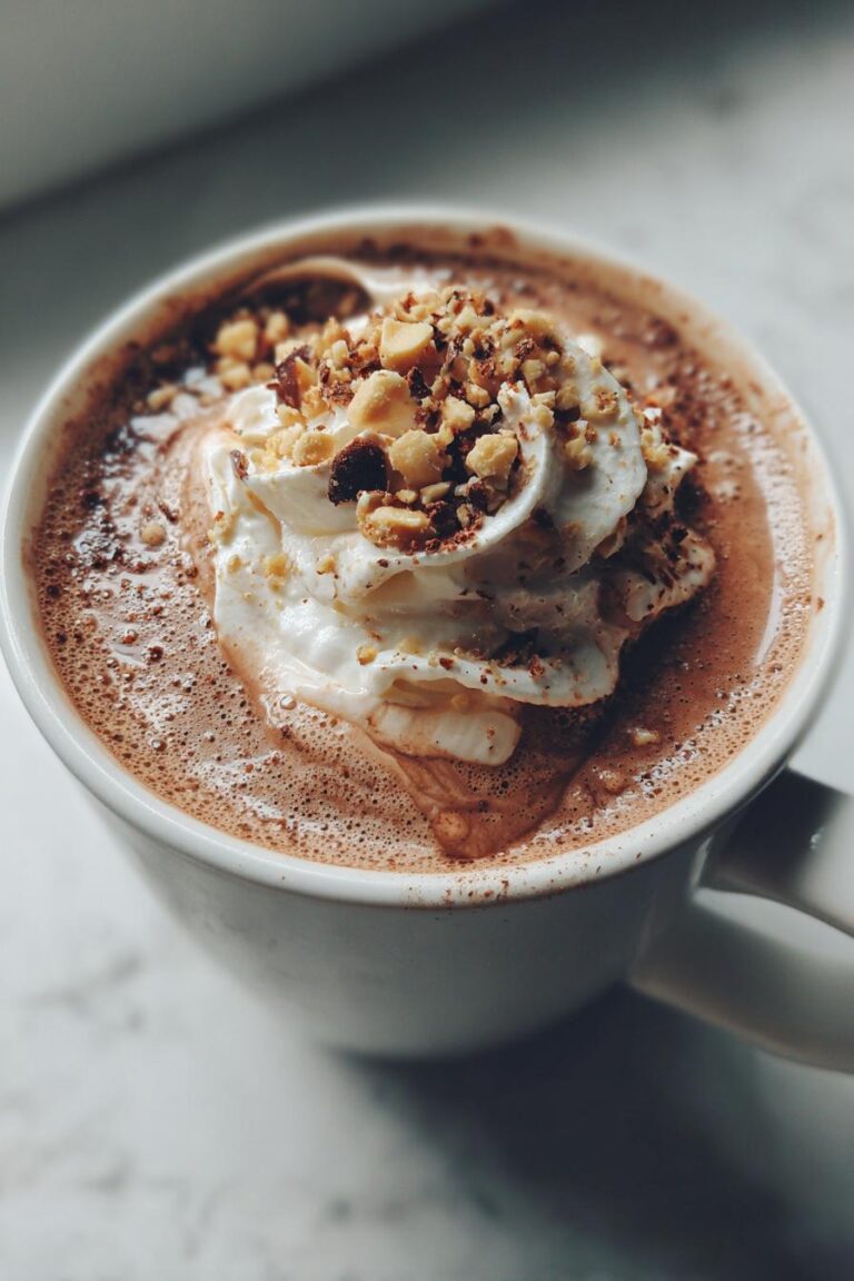 Hazelnut hot chocolate recipe