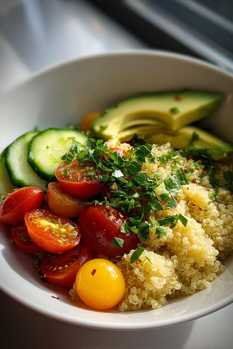 Healthy Quinoa Power Bowls