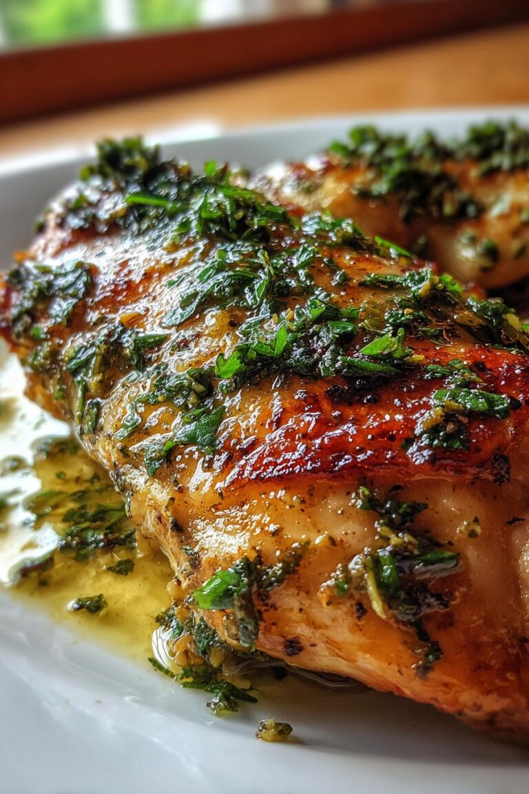 Herb Butter Chicken Breast