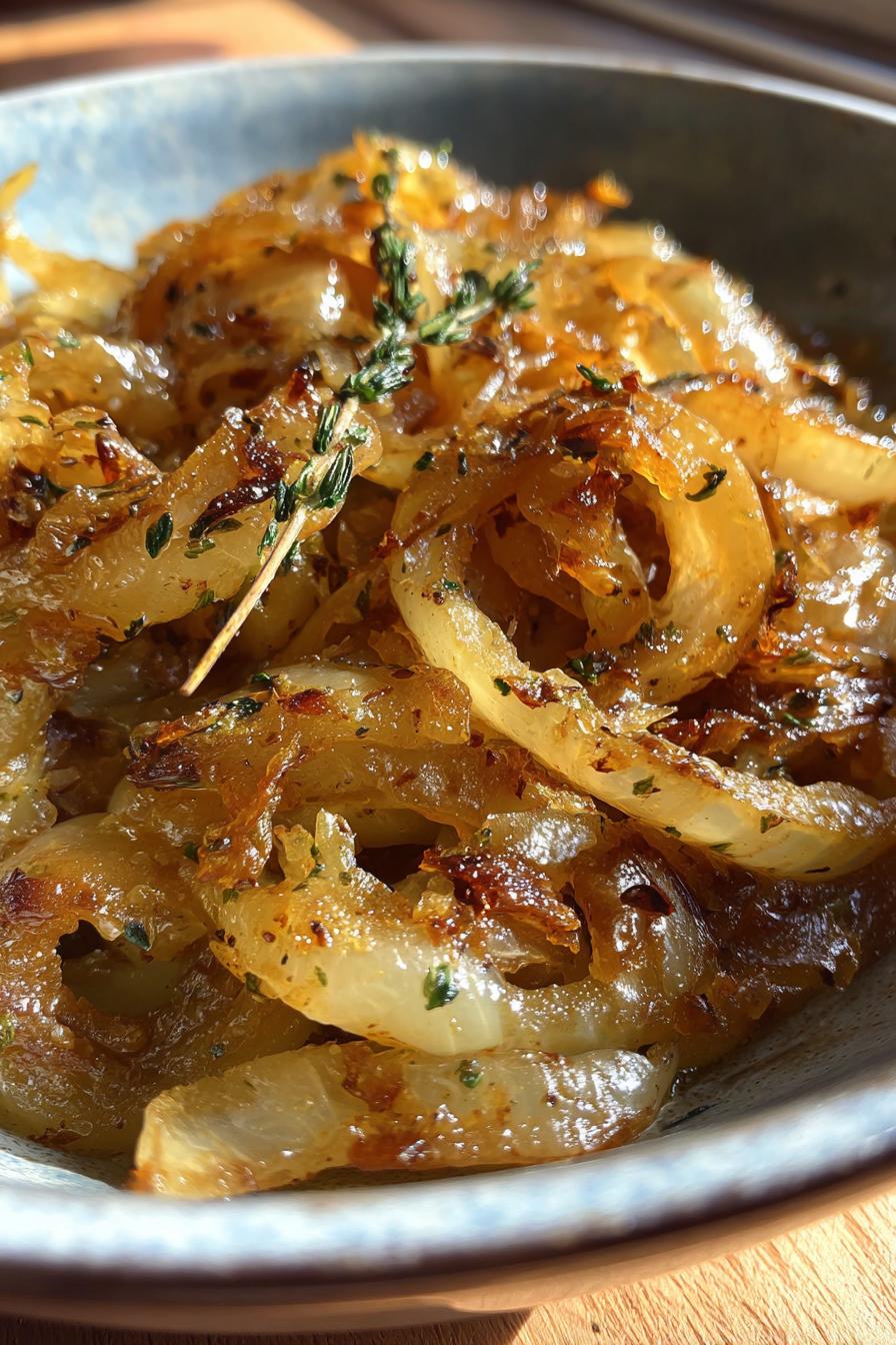 Herb Butter Onion Boil