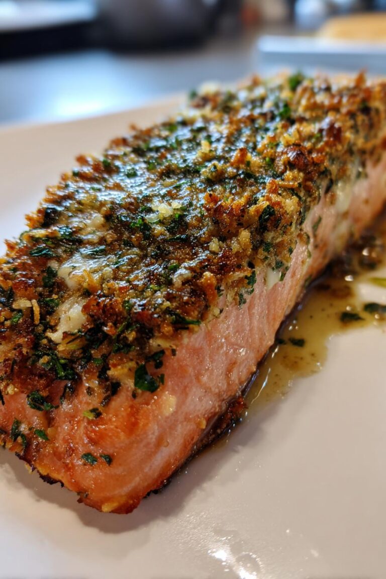 Herb-Crusted Salmon