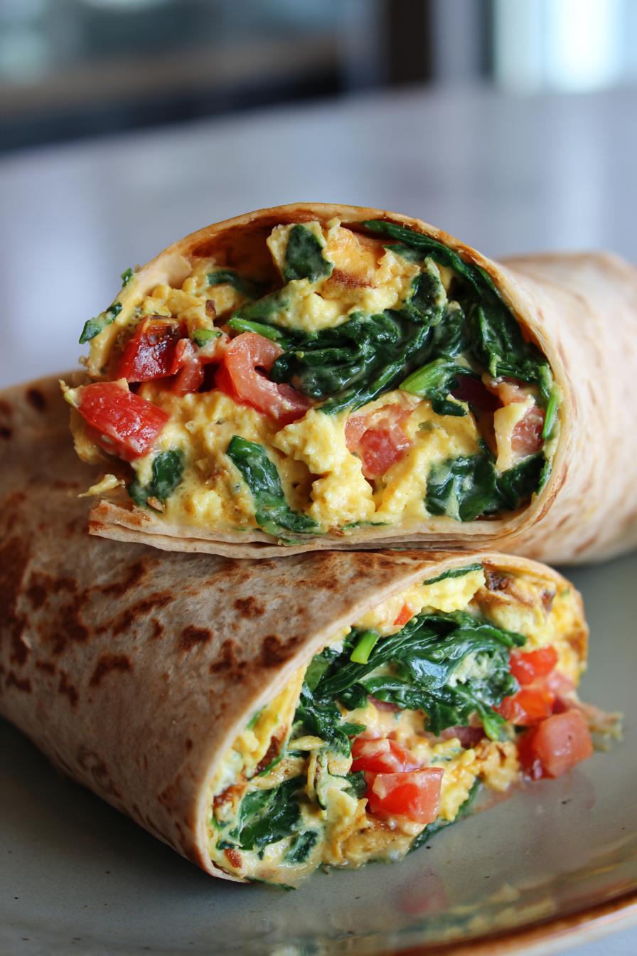High-Protein Breakfast Wraps