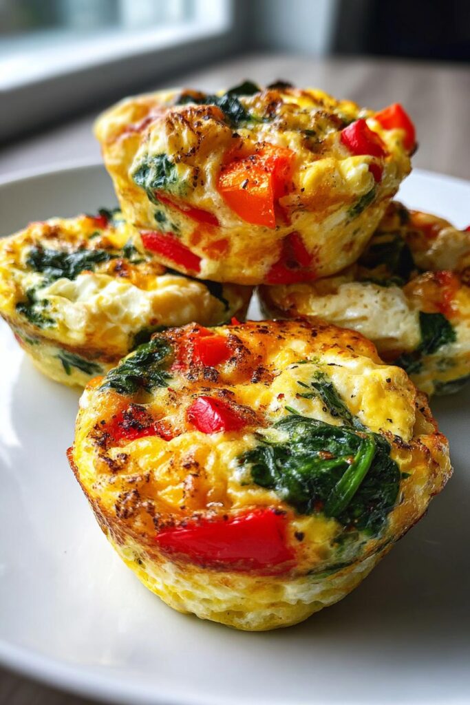 High-Protein Egg White Breakfast Cups