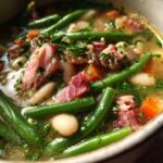 High Protein Ham and Bean Soup