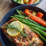 High Protein Salmon Meal Prep