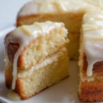 Homemade Dog Cake with Yogurt Frosting