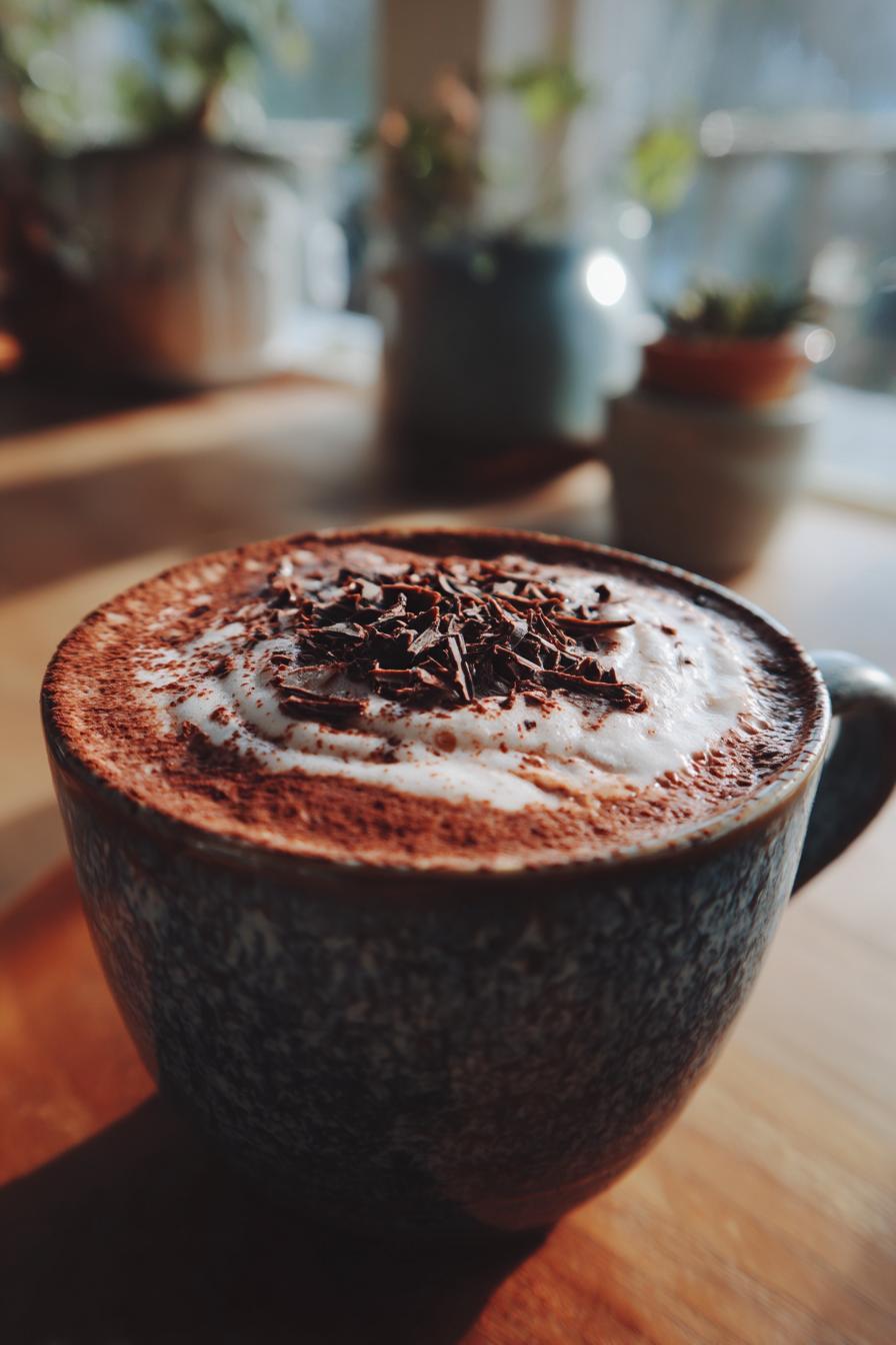 Hot chocolate with oat milk recipe