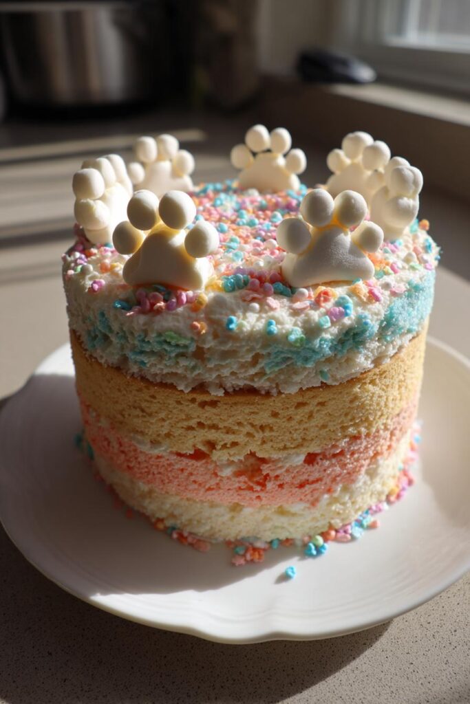 Hypoallergenic Dog Birthday Cake