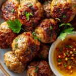 Keto Air Fryer Meatballs