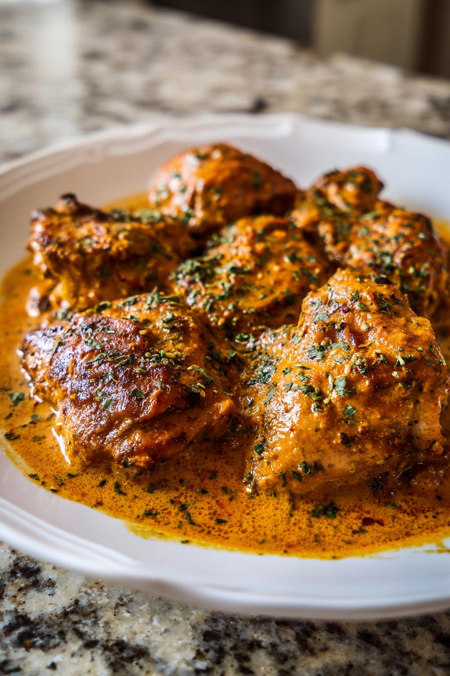 Keto Butter Chicken Thighs