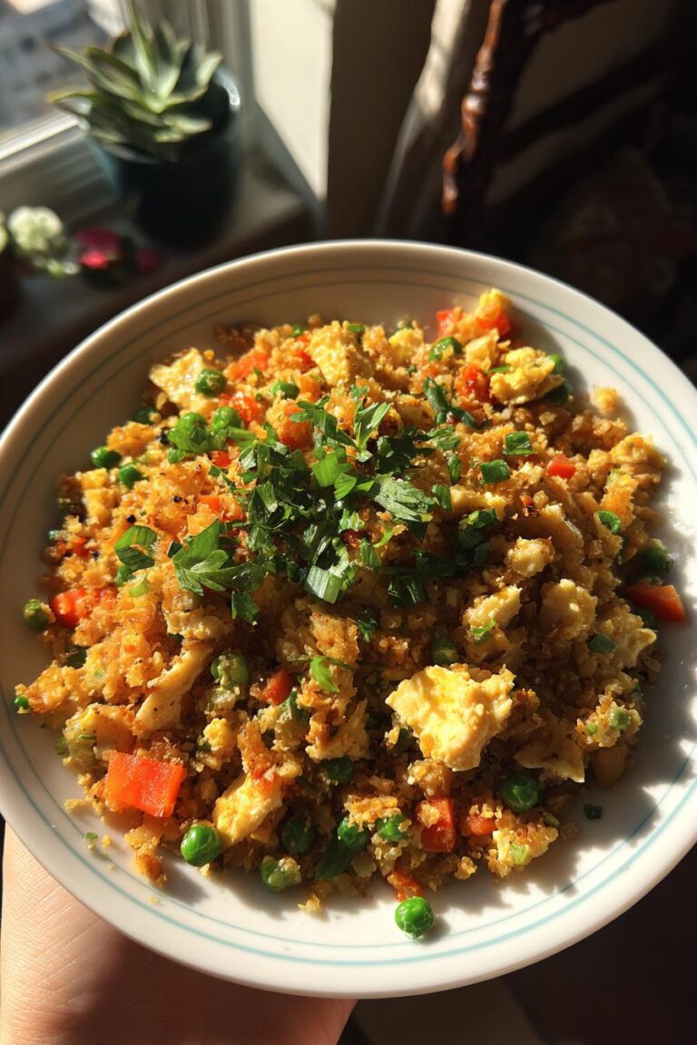 Keto Cauliflower Fried Rice