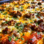 Keto Cheeseburger Casserole