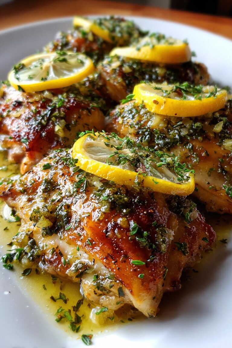 Lemon Herb Baked Chicken