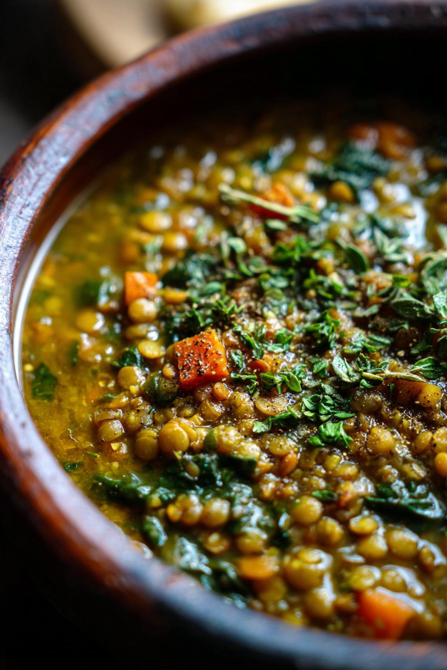 Lentil soup