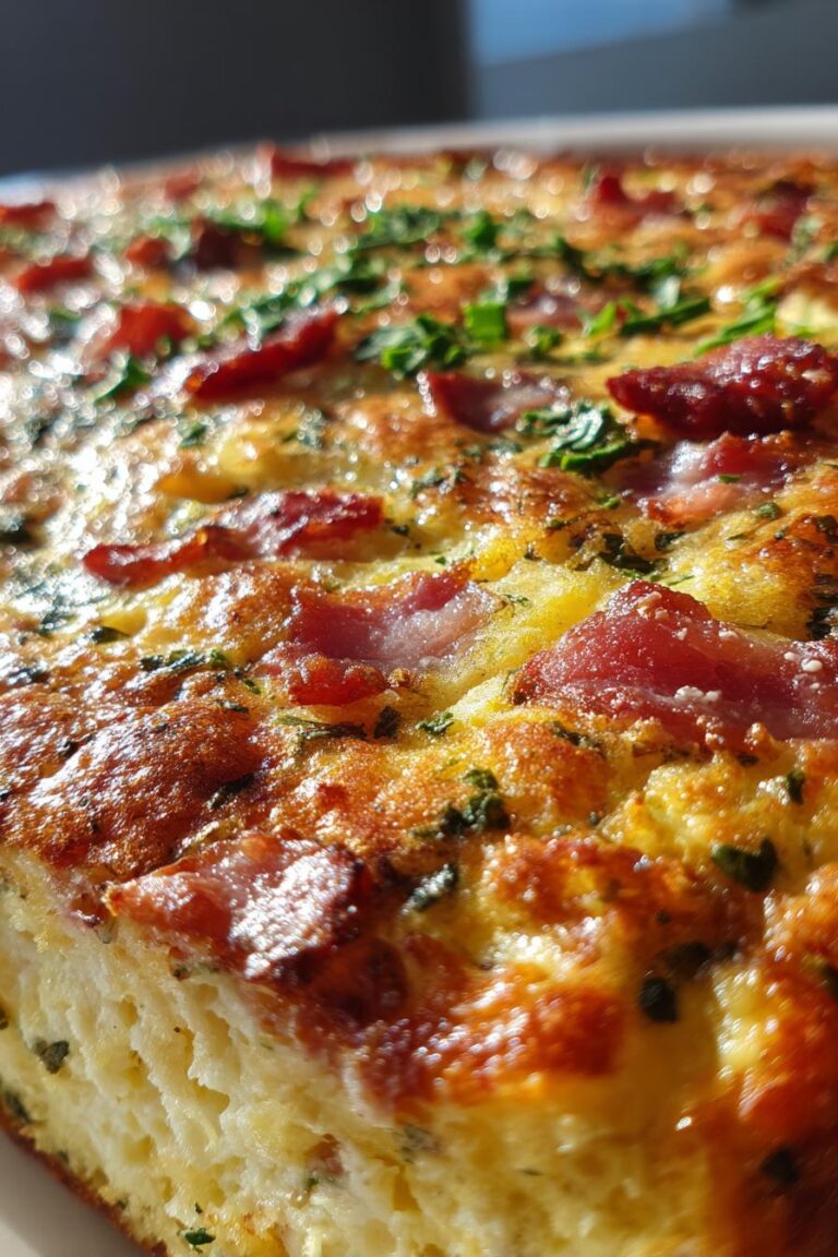 Low-Carb Bacon and Egg Casserole