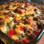 Low-Carb Cheeseburger Casserole