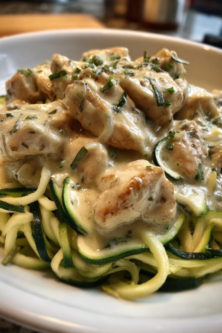 Low-Carb Chicken Alfredo