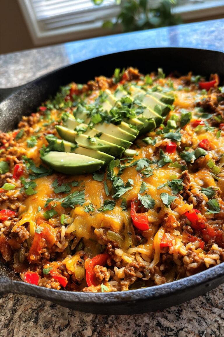 Low Carb Taco Skillet