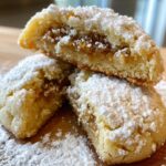 Marzipan Stuffed Christmas Cookies