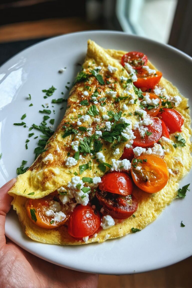 Mediterranean omelette