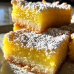 Meyer lemon bars