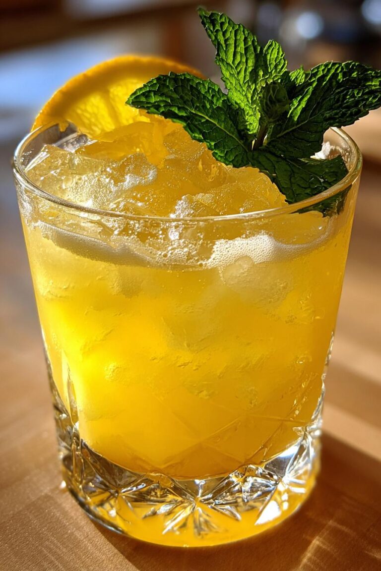 Meyer lemon cocktails