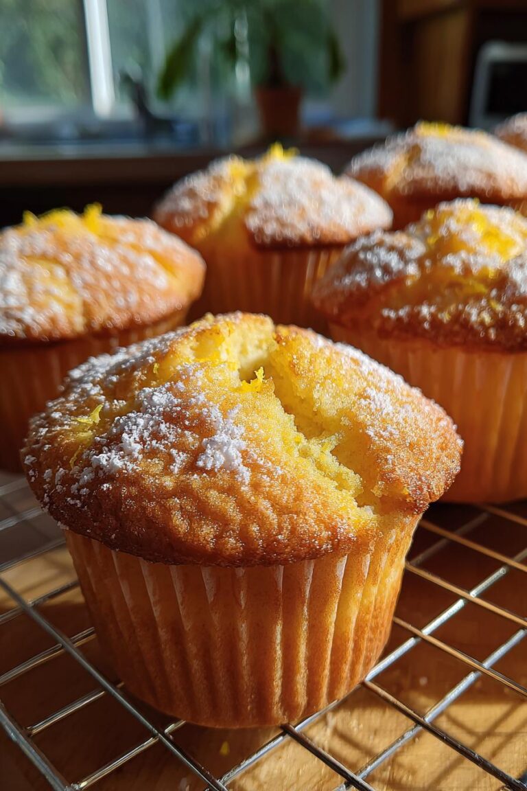 Meyer lemon muffins