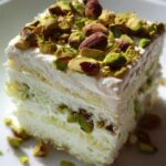 Middle Eastern Rosewater and Pistachio Dessert