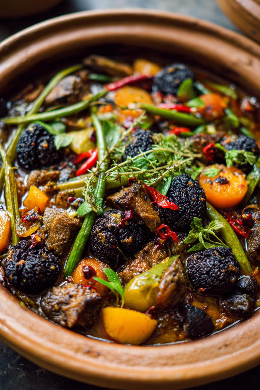 Moroccan Black Truffle Tagine