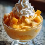 Nitrogen Frozen Mango Mousse