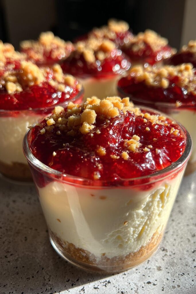 No-Bake Protein Cheesecake Cups