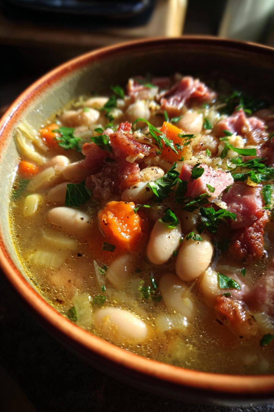 Old Fashioned Ham and Bean Soup