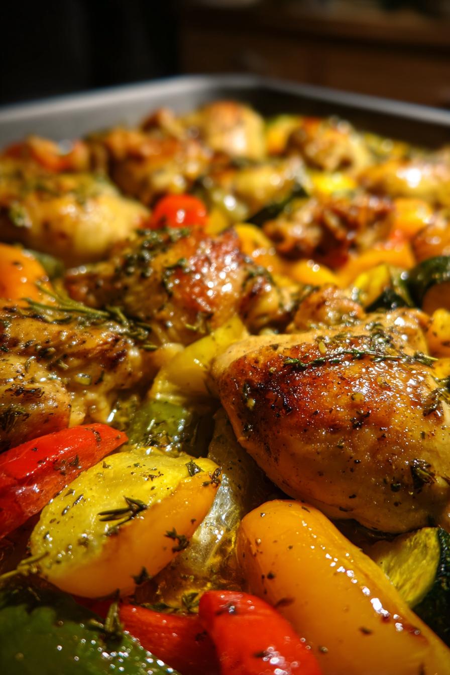 One Pan Lemon Chicken