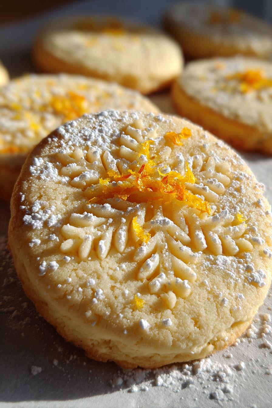 Orange Clove Sugar Cookies