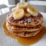 Protein Banana Oat Pancakes