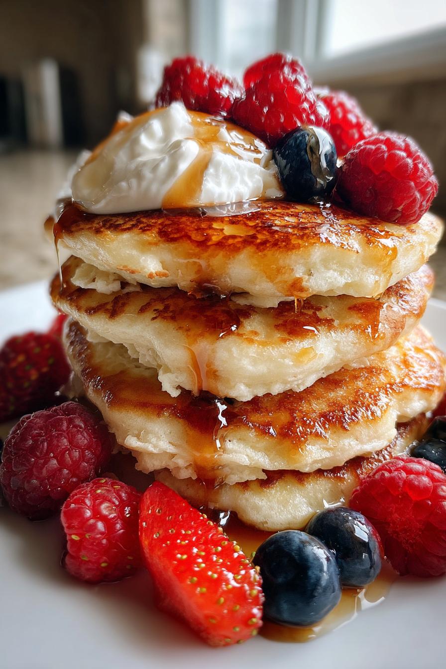 Protein fluffy pancakes recipe