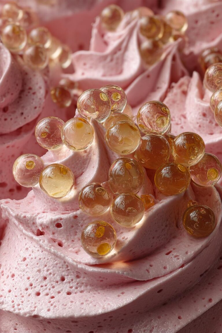 Raspberry Cloud with Lychee Caviar