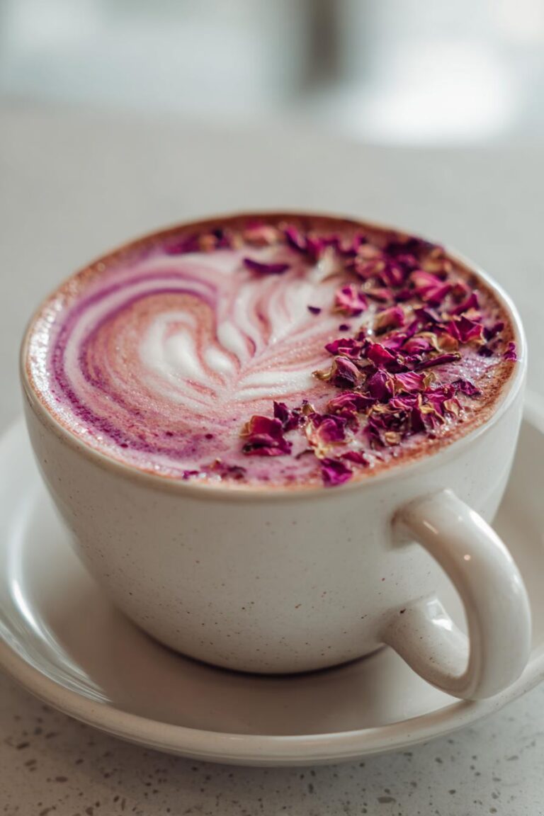 Rose latte recipe