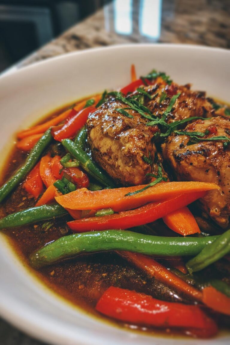 Slow Cooker Chicken & Vegetables