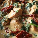Slow Cooker Creamy Tuscan Chicken