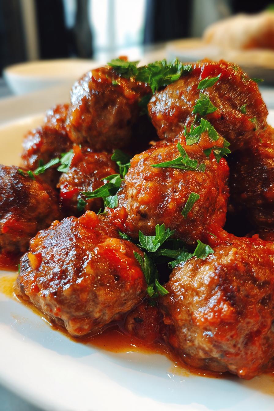 Slow Cooker Meatballs