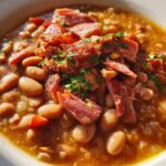 Southern Ham and Bean Soup