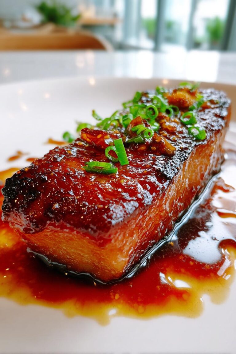 Spanish Ibérico Pork with Fig Gastrique