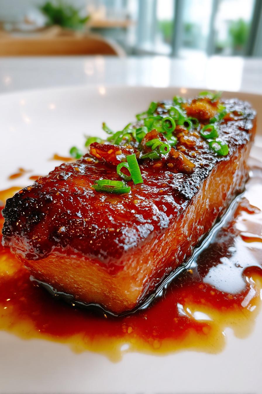 Spanish Ibérico Pork with Fig Gastrique