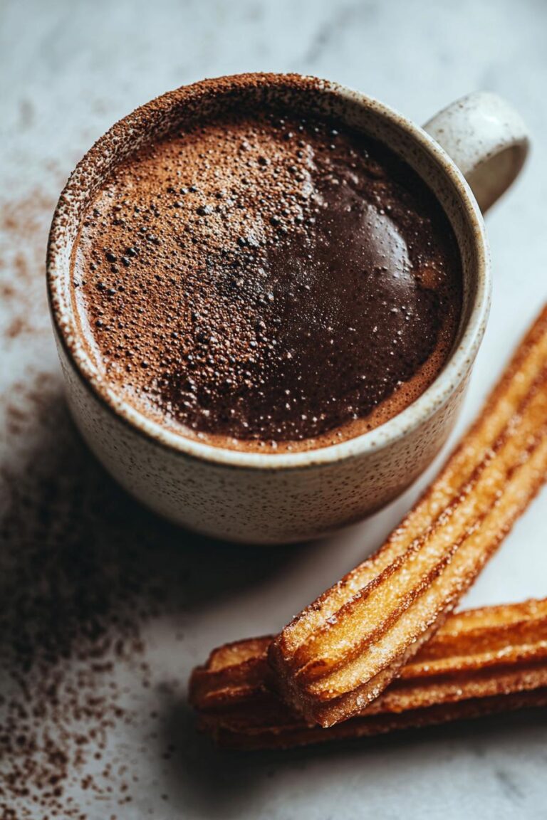 Spanish thick hot chocolate recipe