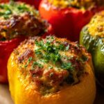 Stuffed Bell Peppers (Low Carb)