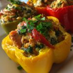 Stuffed Bell Peppers (Low-Carb)