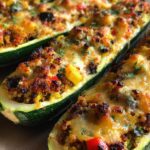 Stuffed Zucchini Boats
