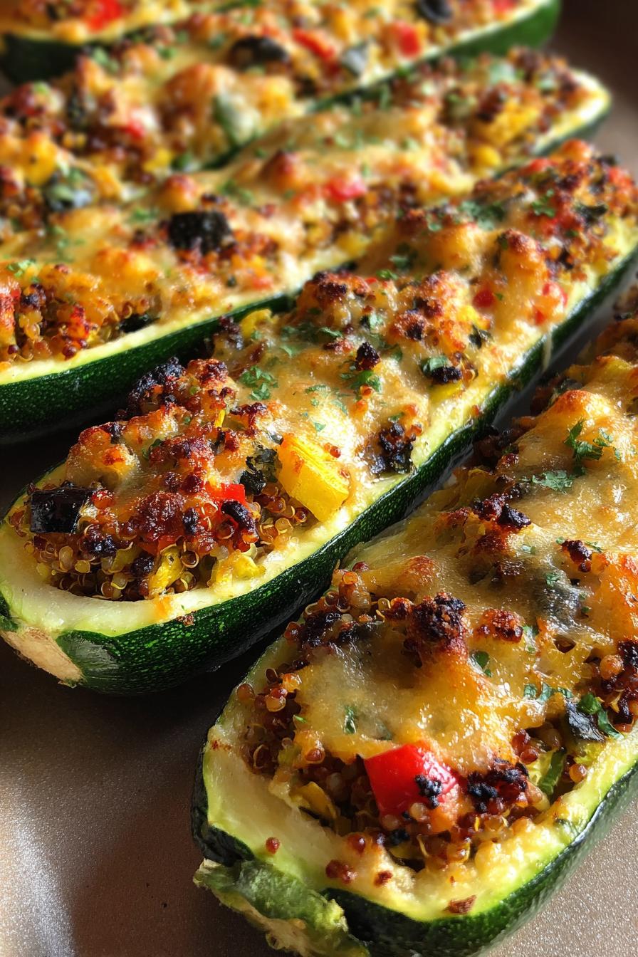 Stuffed Zucchini Boats