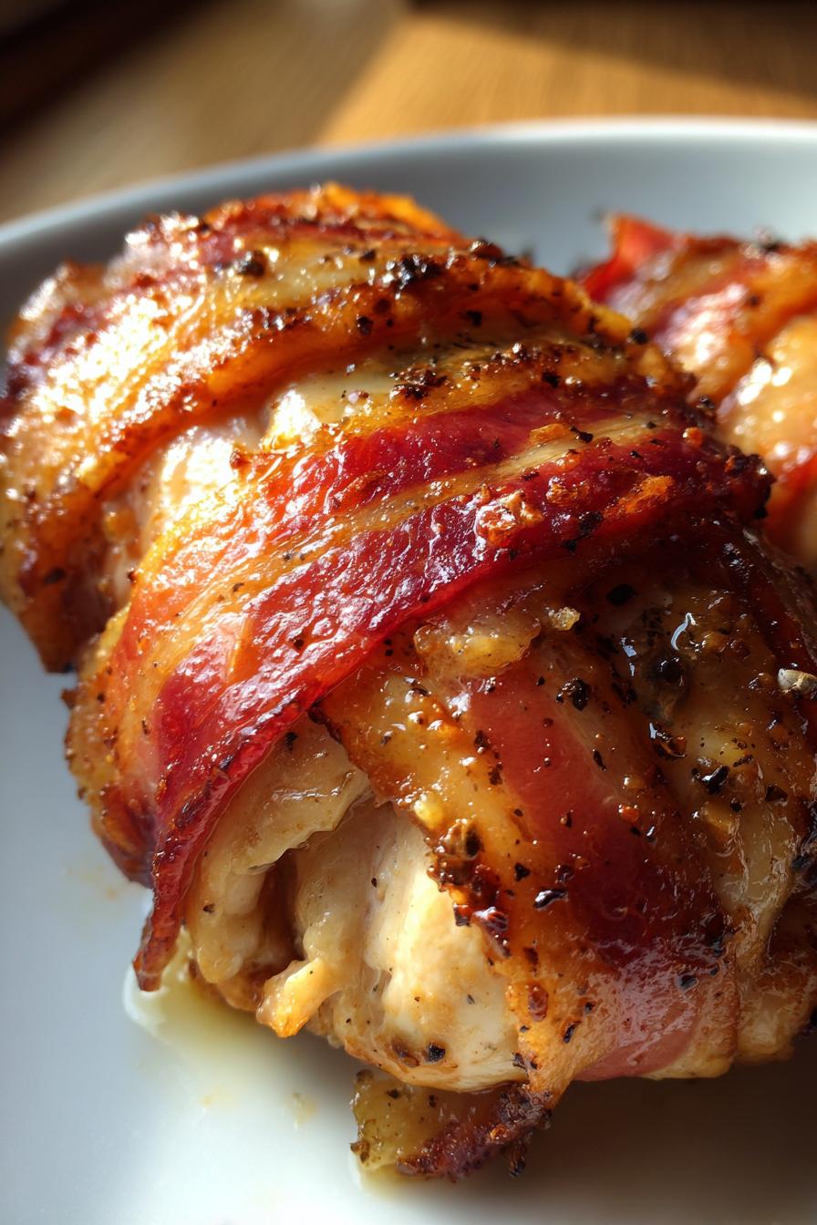 Sugar-Free Bacon Wrapped Chicken